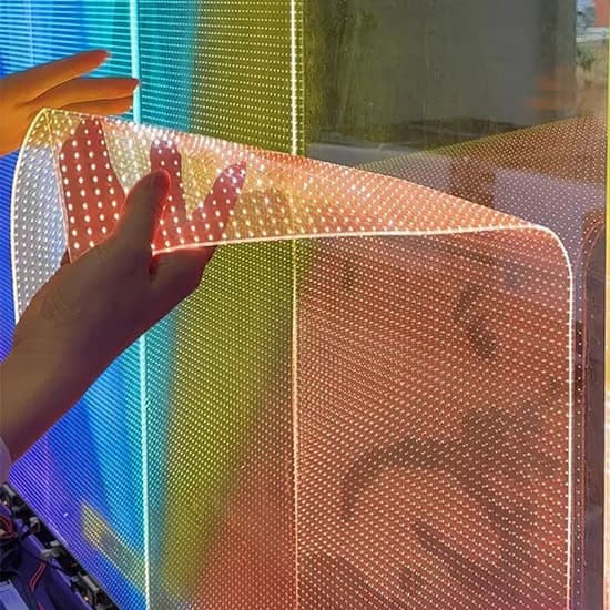 Гибкие и прозрачные LED экраны